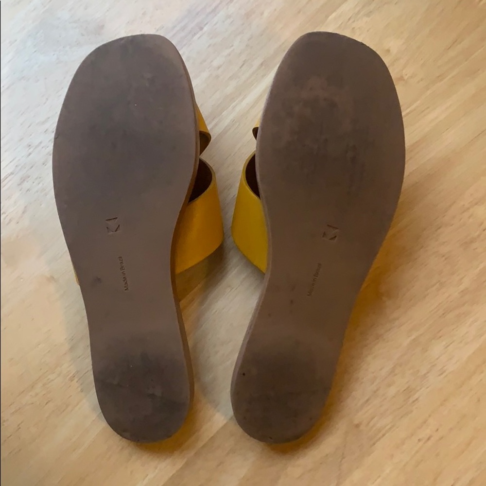 Mercedes Castillo Yellow Sandal - Picture 3 of 3